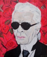 Karl Lagerfeld, Portraitgem&auml;lde